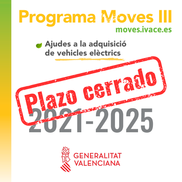 MOVES III – vehículos Comunitat Valenciana 2021